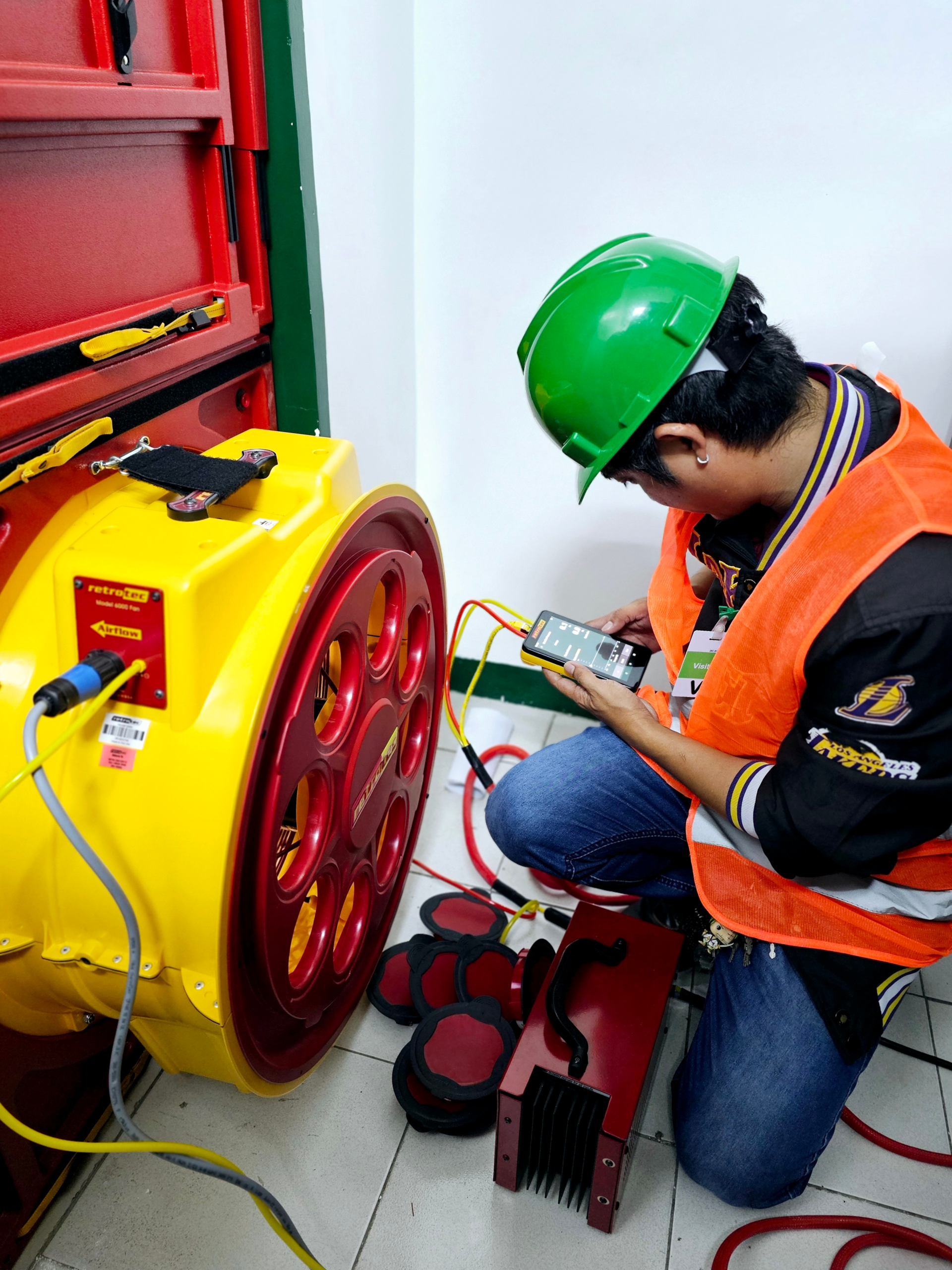 Room Integrity Testing