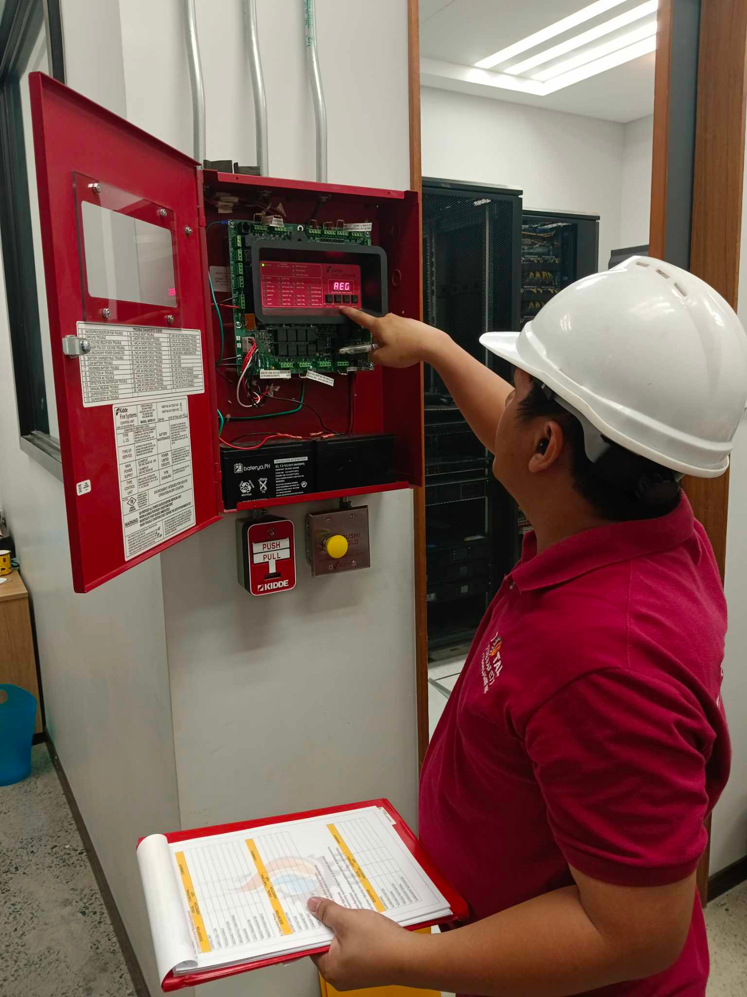 FM200 Fire Suppression System